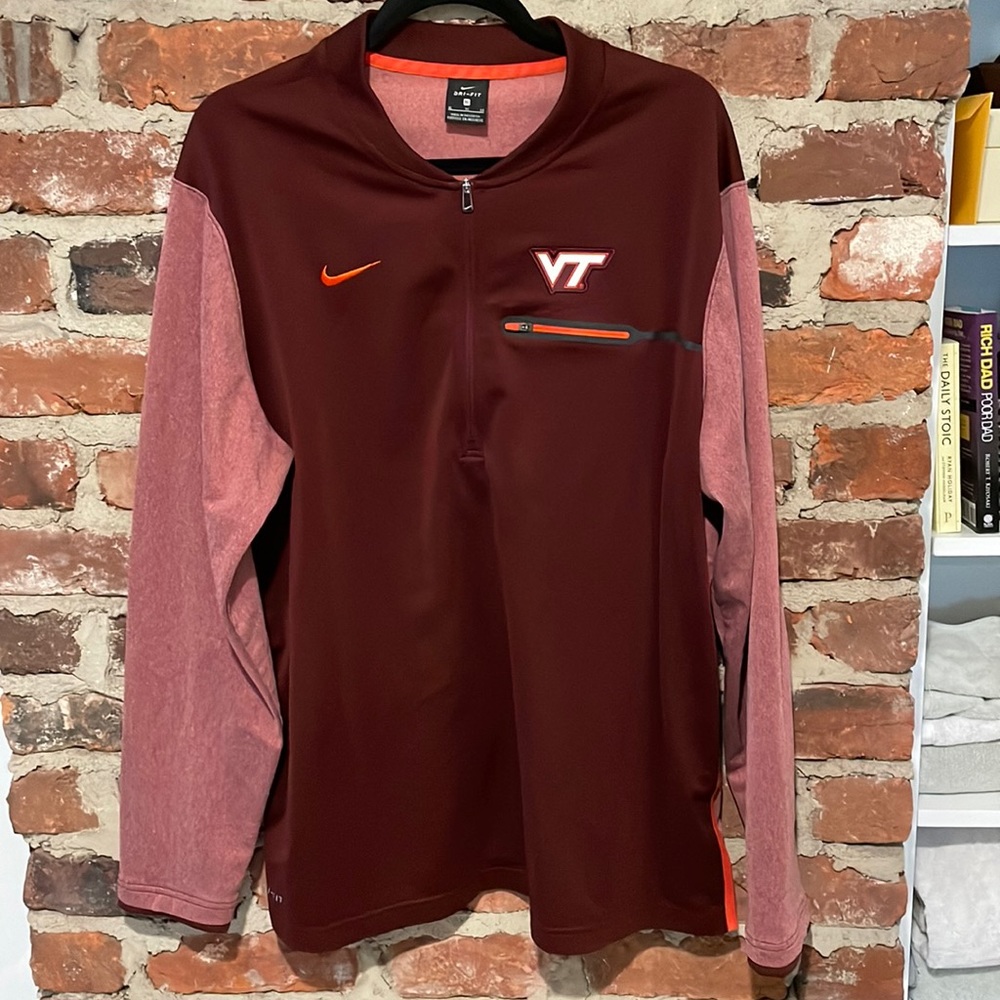Nike Virginia Tech Half Zip Shirt